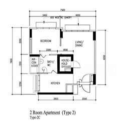 Blk 363B Sun Natura (Sembawang), HDB 2 Rooms #626342441
